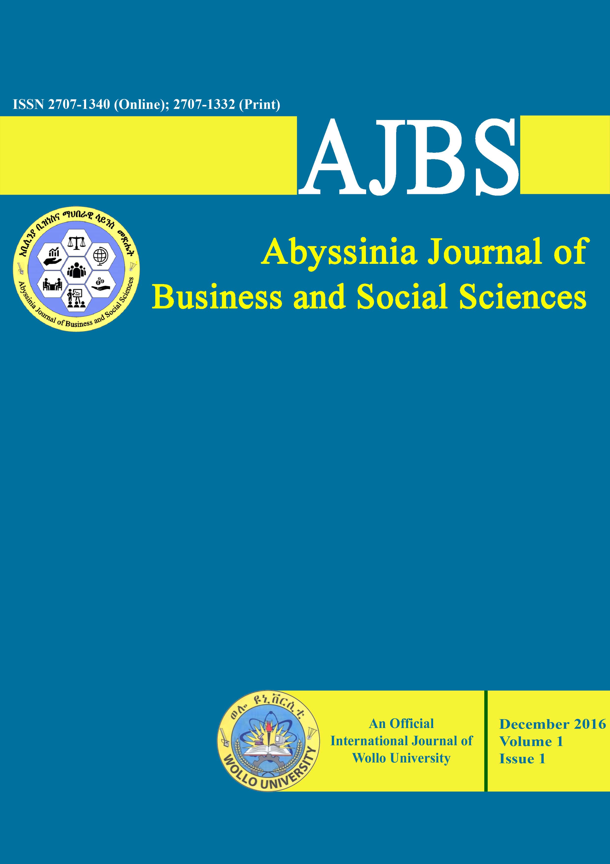 Abyssinia Journal of Business and Social Science (AJBS)